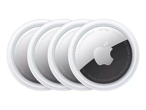 Airtag Apple Blanco Pack 4 Unidades Bluetooth Localizador