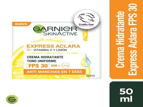 Crema Hidratante FPS30 Vitamina C Garnier 50gr