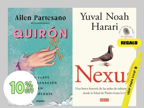 Los más vendidos Ficción y No ficción - 10% off + bolígrafo de regalo