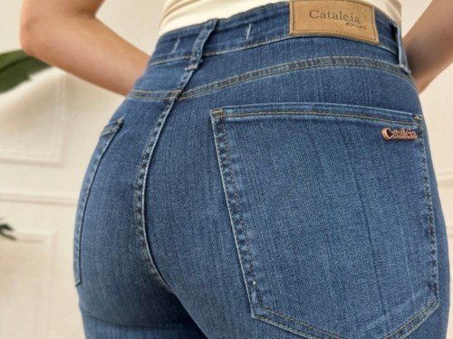 Jeans Crop Linda By Cataleia