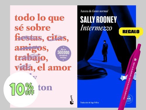 Novedades Ficción y No ficción - 10% off + bolígrafo de regalo