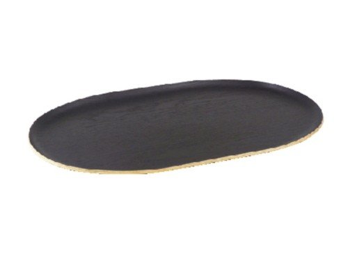 Bandeja Madera Oval 31 X 15 X 1,5 Cm Hogar Deco Carol