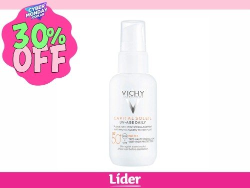 VICHY Capital Soleil Uv Age Daily Protector Antiedad FPS50 x 40 Ml.