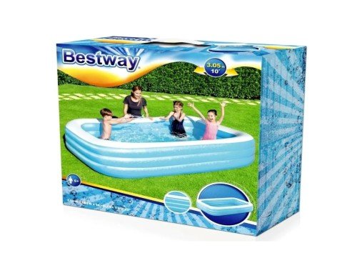 Pileta Inflable Rectangular 305 Cm Bestway 54009