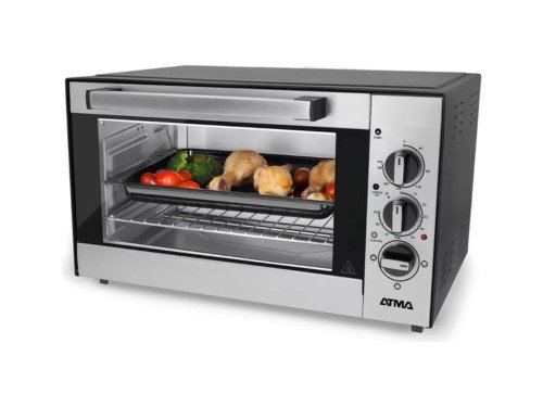 Horno Electrico Grill Atma Hg3021 1200w 30lts Full Color Plateado