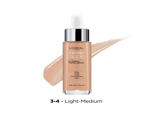 Base de Maquillaje L'Oréal Paris True Match Serum Tono 3-4