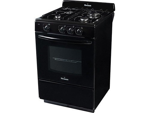 Cocina Multigas 3 Hornallas 56 CM 5507F Negro FLORENCIA