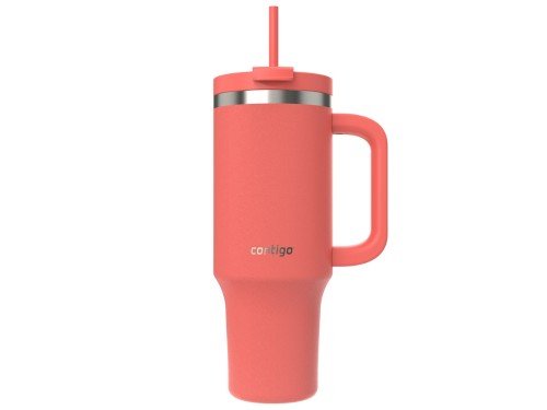 Vaso Termico Contigo c/bombilla Streeterville 1180 Ml Coral 29hs Frio