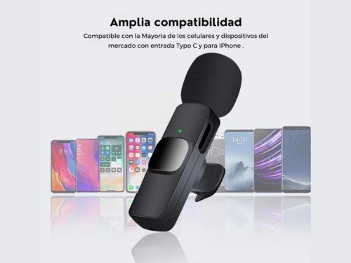 Microfono Inalambrico Corbatero Para el celular Iphone y Android