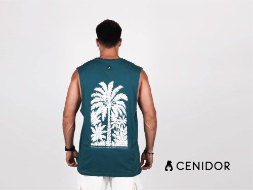 Musculosa Oversize Palm Beach 10% OFF Cenidor