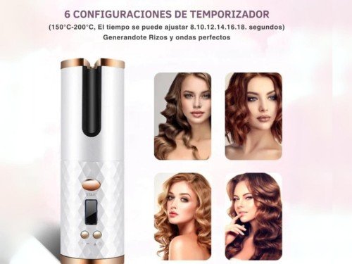 Buclera Rizadora de Cabello Portatil Facil de Usar