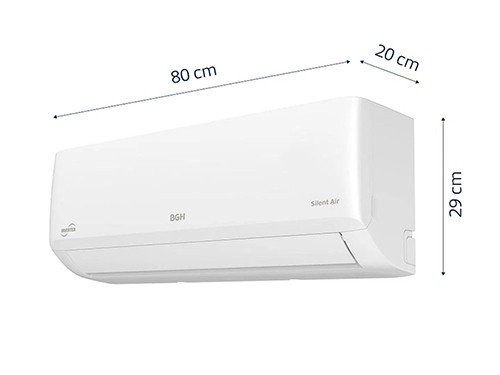 Aire acondicionado split inverter frio/calor 2905 f BSI35WCGT BGH