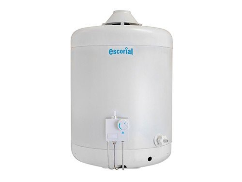 Termotanque gas natural conexión superior 45 l blanco Escorial