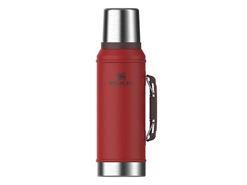 Termo clásico rojo 950 ml acero inoxidable Stanley