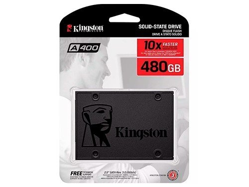 Disco Ssd 480gb Sólido Interno Kingston Sa400s37/480g