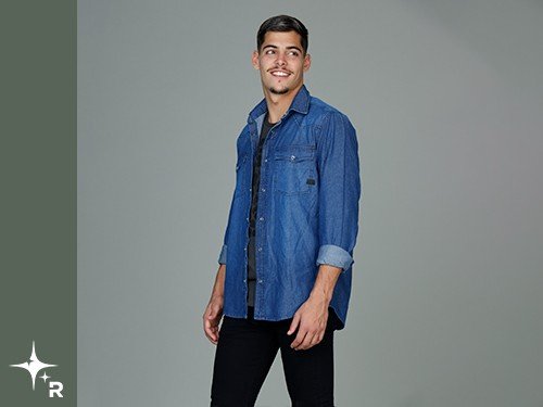 CAMISA DENIM ATTITUDE