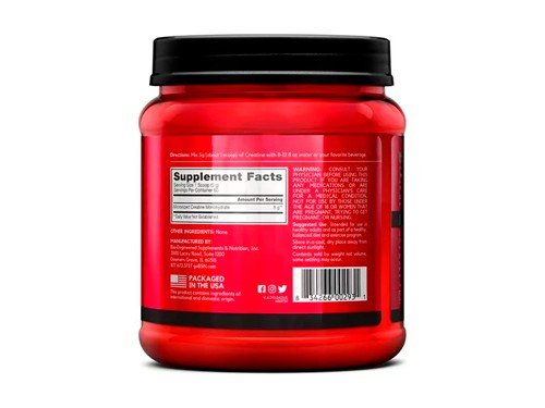 Bsn Creatine Suplemento Proteína En Polvo 309g 60 Porciones