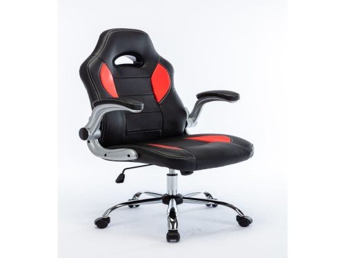 Sillon Gamer Cromado Basculante Brazos Moviles