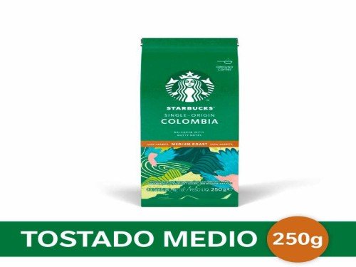 Café Tostado y Molido Starbucks Single-Origin Colombia x 250g.