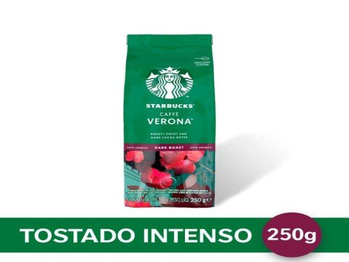 Café Tostado y Molido Starbucks Caffé Verona x 250 g .