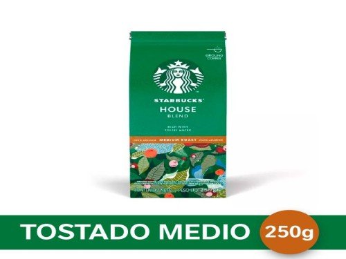 Café Tostado y Molido Starbucks House Blend x 250 g.