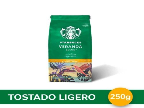 Café Tostado y Molido Starbucks Veranda x 250 g.