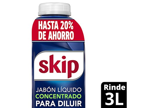 Jabon Liquido para Diluir Bioenzimas Botella Skip x 500 cc.