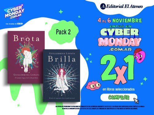 2x1 Guillermina Lopata - BRILLA / BROTA