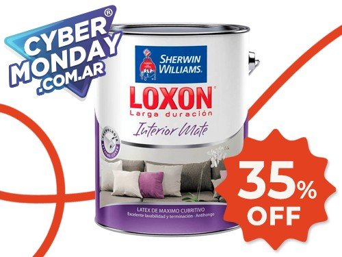 Latex Loxon larga duracion para interior blanco mate 20 L