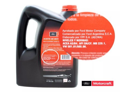 Aceite Ford Motorcraft 10w40 Semisintetico X 4 Lts