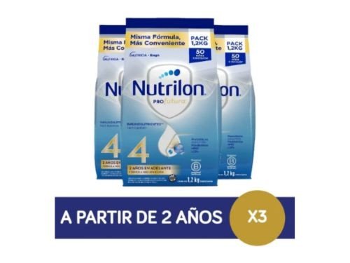 Nutrilon Profutura 4 - Combo Pouch 1,2 kg (3 unidades)