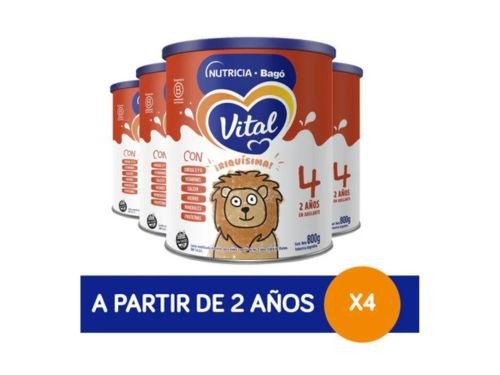 Vital 4 Combo - Lata 800 g (4 unidades)