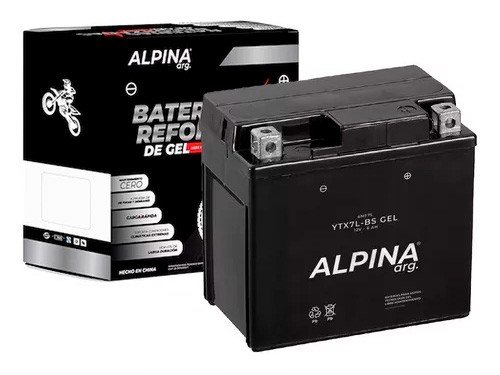 Bateria Gel Alpina Ytx7l-bs Twister Cbx 250 Tornado