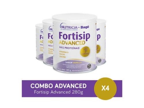 Fortisip Combo Advanced - Advanced 280 g (4 unidades)