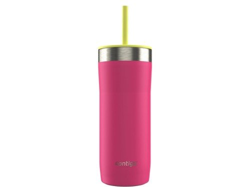 Vaso Termico Contigo C/bombilla Streetervielle 710ml Frio/calor Azalea