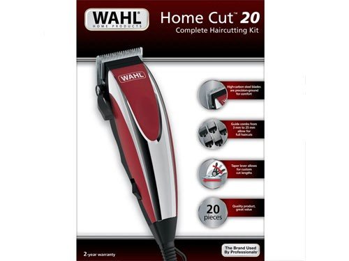 Maquina de Corte Kit Peluqueria Home Cut 20 Piezas WAHL