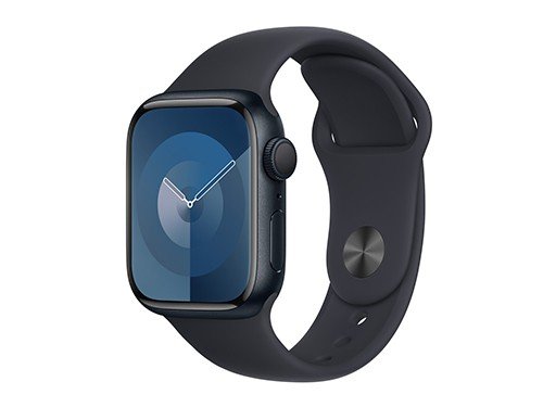 Apple Watch Serie 9 41mm Correa Deportiva Medianoche S/m