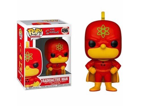 FUNKO POP TELEVISION THE SIMPSONS 496 RADIOACTIVE MAN