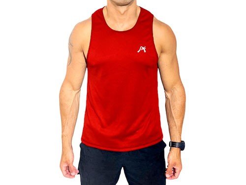 REMERA MUSCULOSA DEPORTIVA TRAINING FIT RUNNING ALPINA SET POLIESTER