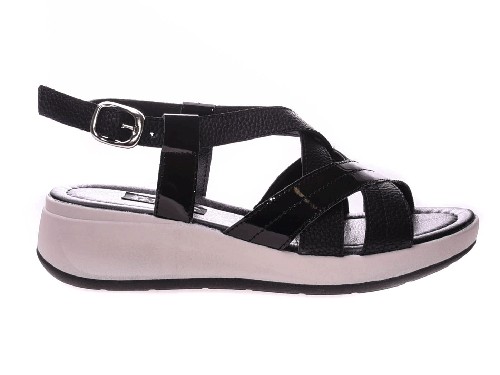 Sandalia Siris Mujer 1154 Negras 