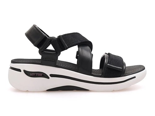 Sandalias Lady Stork Mujer Brigitte Negras