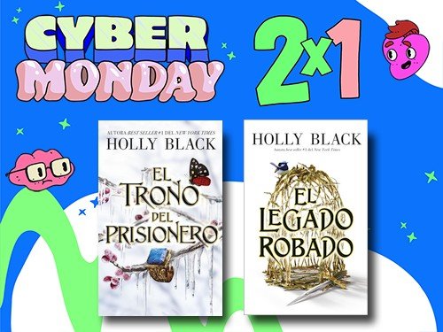 2x1 Holly Black - EL TRONO DEL PRISIONERO / EL LEGADO ROBADO