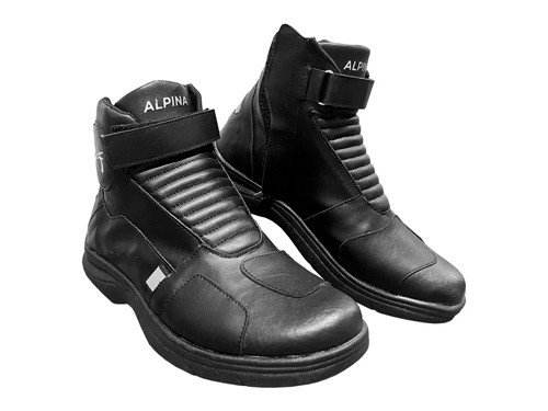 Botas Moto Zapatillas Protecciones Alpina Trip Cuero Vacuno