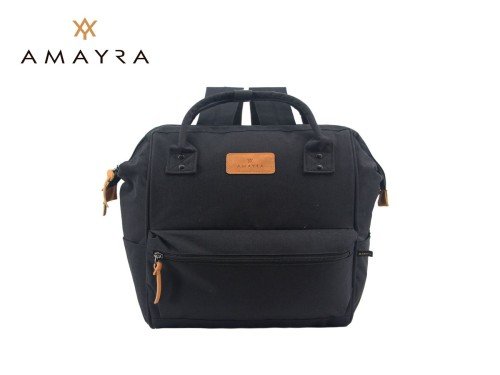 MOCHILA AMAYRA SQUARE NEGRA