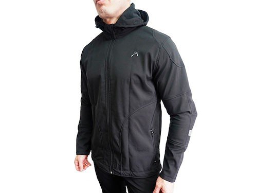 CAMPERA MOTO SOFTSHELL PROTECCIONES CAPUCHA ALPINA EVO