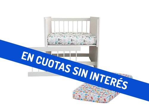 Cuna Colecho Multifuncion 5 en 1 Incluye Colchón