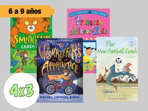 Gorgeous books for children - 6 to 9 years - 4 x 3