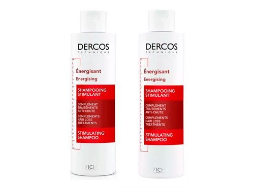 Set Shampoo Dercos Energizante Anticaida Vichy 200ml x2 Unidades