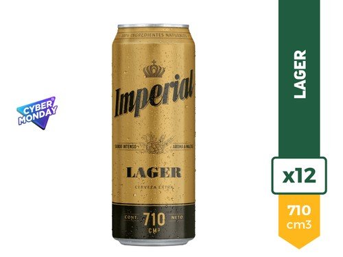 Cerveza Imperial Lager 710ml x12