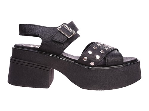 Sandalias Pigat Mujer Cruzada Con Tachas